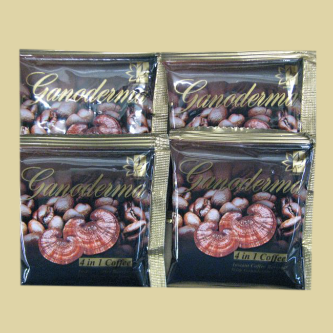 4-1 Cafe Style Gano Coffee with Creamer & Sugar 4 Sample Packs